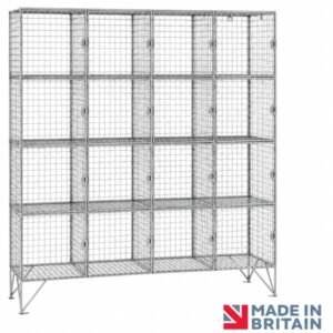Wire Mesh Locker 16 compartment