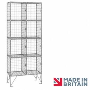 wire mesh lockers 8 compartment