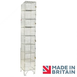 wire mesh 8 door locker