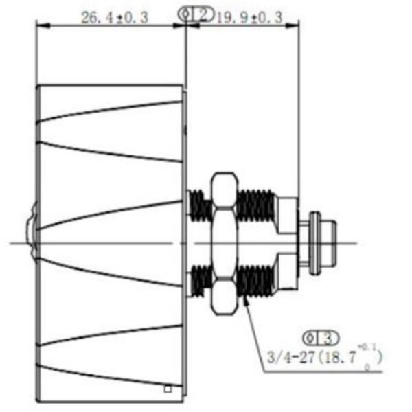 Mii718 Premium Combination Lock with Auto-Scramble Dials (Private Mode) - Image 3