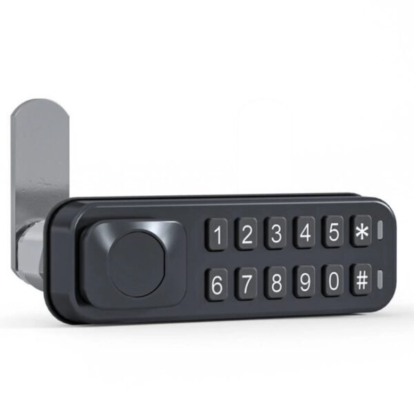 Mii731 electronical digital keypad combination lock for lockers and office furniture horizontal