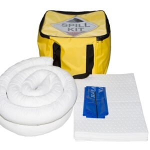 spilltek astraspill fentex 35 litre oil & fuel spill kit in cube bag