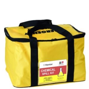 hazstor spilltek chemical spill kit 35litre cube bag