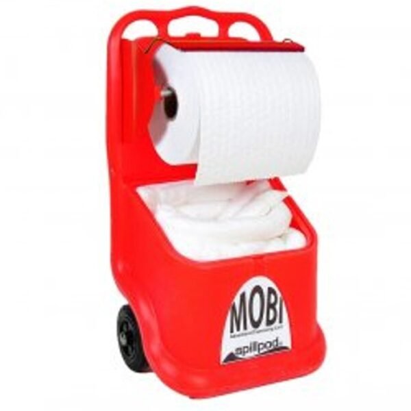 spillpod mobi oil and fuel absorbent station