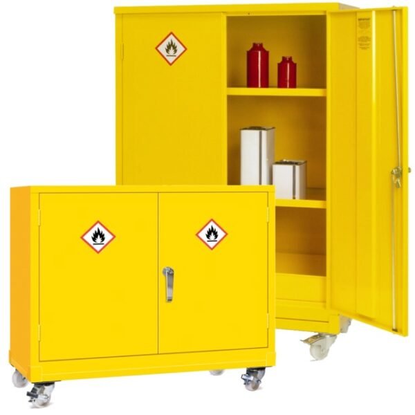 Elite mobile hazardous flammable dangerous chemical cabinet