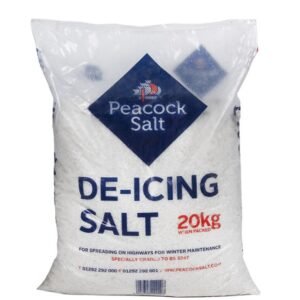 Peacock White De-icing salt 20kg bags