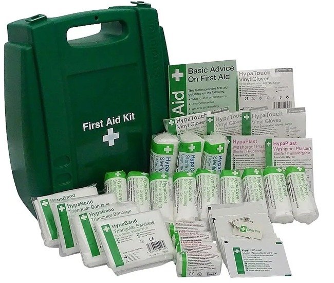 first aid supplies and kits