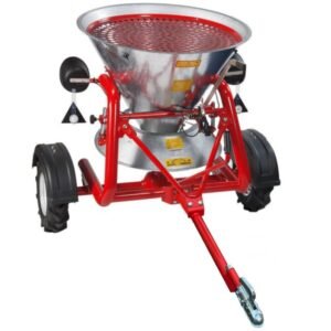 gladiator towable salt spreader 100kg capacity ball hitch