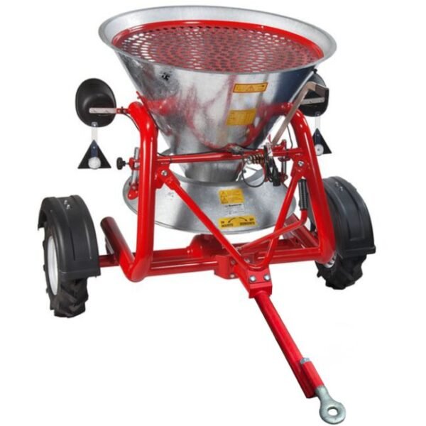 gladiator towable salt spreader 100kg capacity pin hitch