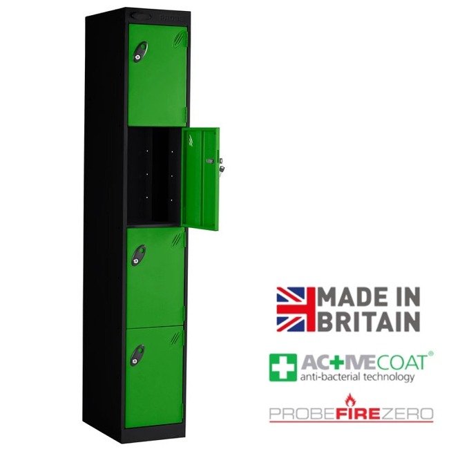 Probe 4 door tool charging locker green