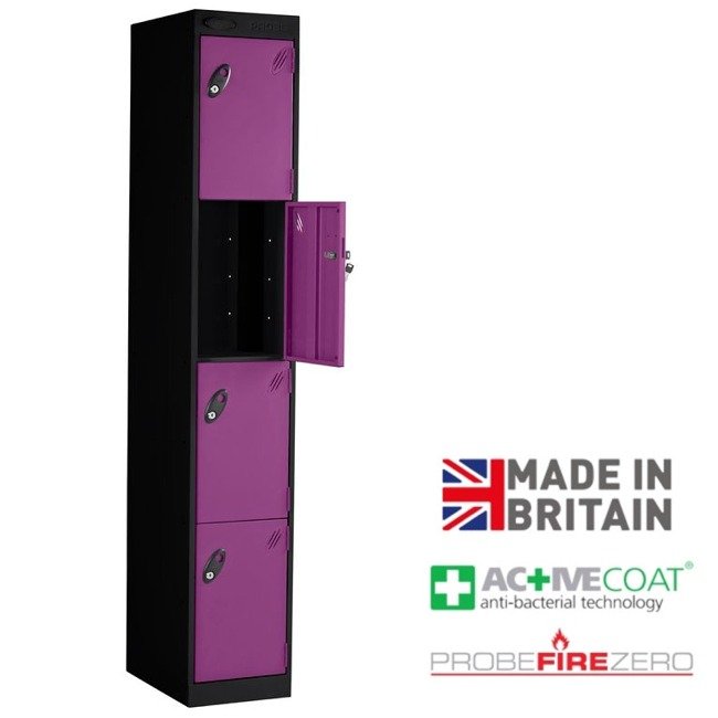 Probe 4 door tool charging locker lilac