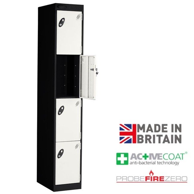 Probe 4 door tool charging locker white