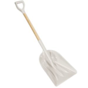 general purpose shovel with wooden handle