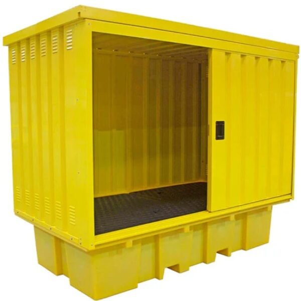 Hazstor BB2HCS | Hard Covered IBC Spill Pallet - Image 4