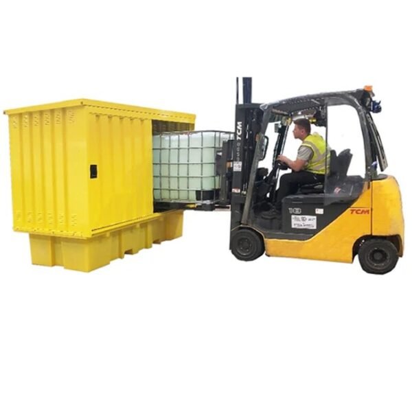 Hazstor BB2HCS | Hard Covered IBC Spill Pallet - Image 5