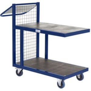 apollo uk cantilever picking trolley blue