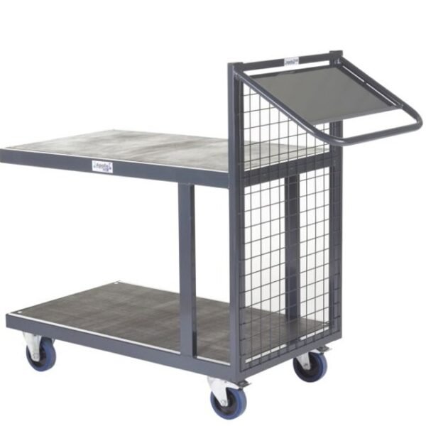 apollo uk cantilever picking trolley grey