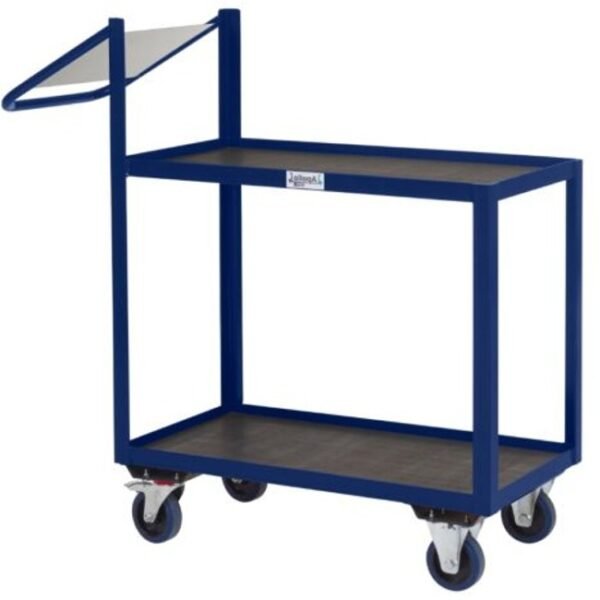 apollo uk standard picking trolley blue