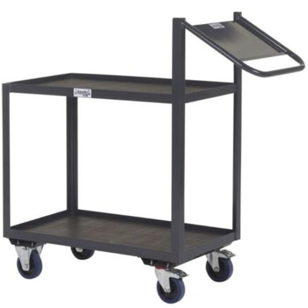 apollo uk standard picking trolley grey