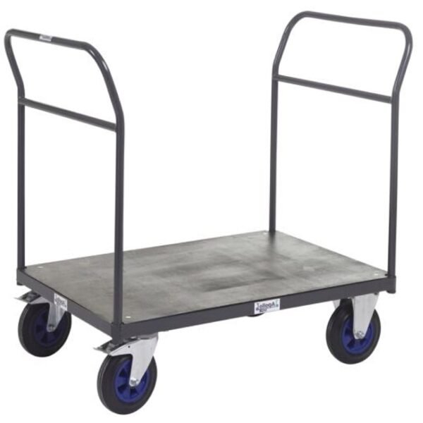 apollo bar end platform truck double grey