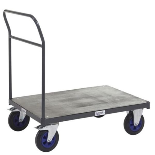 apollo bar end platform truck single grey