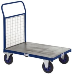 apollo mesh end platform truck single blue