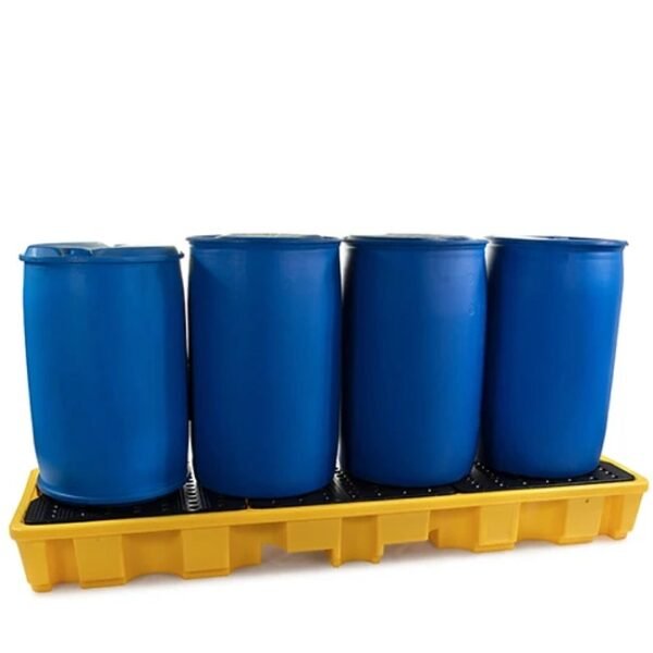 hazstor 4 drum in line spill pallet