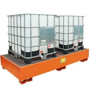 Sall Justrite steel Double IBC spill pallet