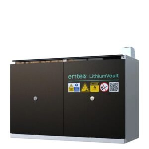 Emtex LithiumVault Small 2 Door Cabinet with battery charging CH-L8PGK