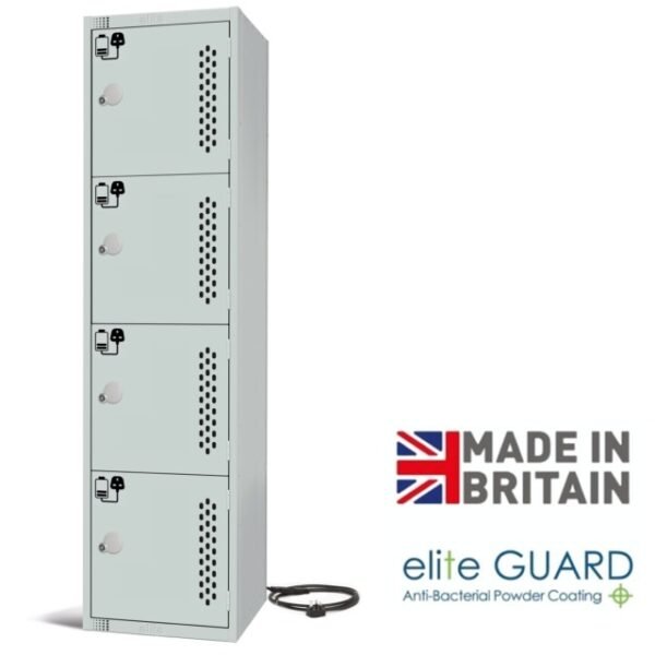 Elite 4-Door Tool Charging Locker