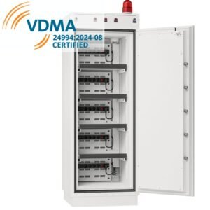 phoenix battery commander BS1945 lithium battery charge safe cabinet vdma certified