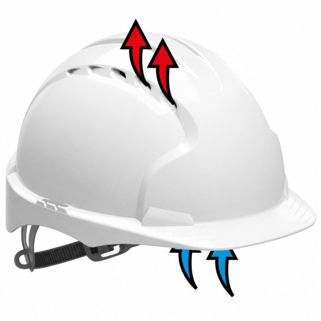 JSP EVO®2 Safety Helmet | Slip Ratchet | Vented - Image 8