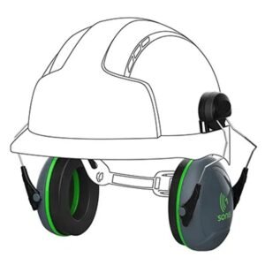 JSP Sonis 1 helmet adjustable ear defenders