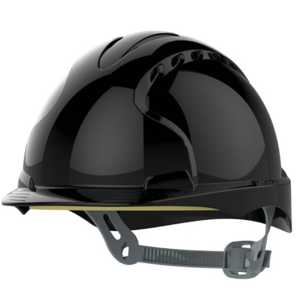 JSP Evo 2 safety helmet slip rachet vented black