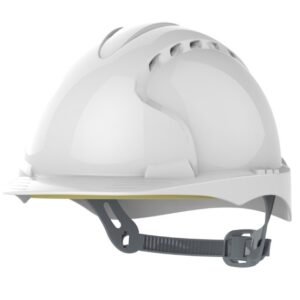 JSP Evo 2 safety helmet slip rachet vented white