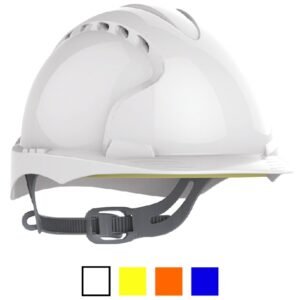jsp evo2 safety helmet hard hat vented wheel rachet