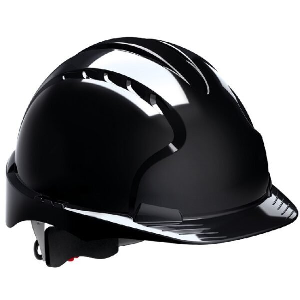 jsp evo3 safety helmet hard hat vented wheel rachet black