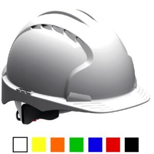 jsp evo3 safety helmet hard hat vented wheel rachet