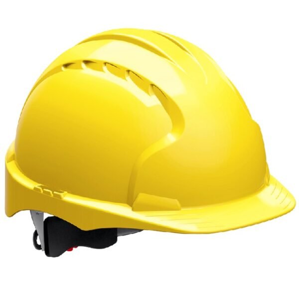 jsp evo3 safety helmet hard hat vented wheel rachet yellow