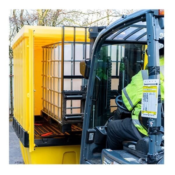 Hazstor IBC Spill Pallet with Hardcover - Image 4