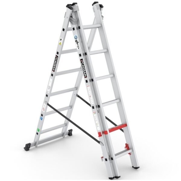 climb-it aluminium combi ladder open