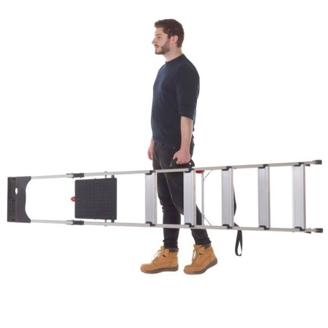 Climb-It Professional Stepladders with Carry Handle - Image 9