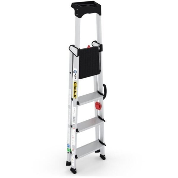 climb-it professional stepladder closed