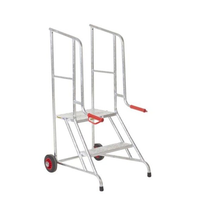 climb-it loading steps 2-tread galvanised