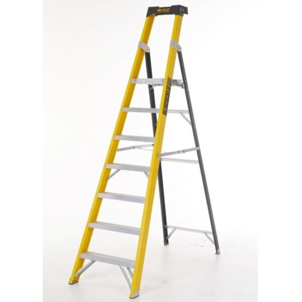 Climb-it fibreglass platform stepladders 1650