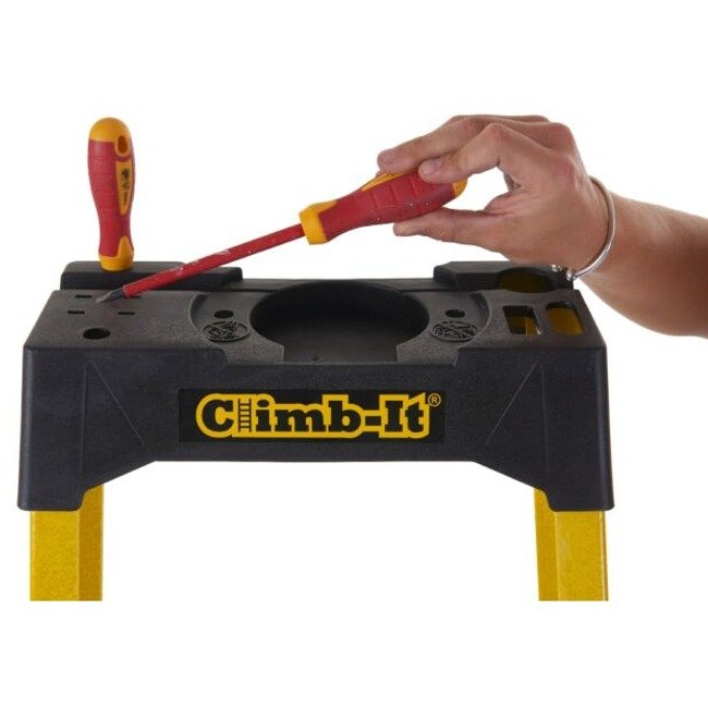 Climb-It Fibreglass Platform Stepladders - Image 8