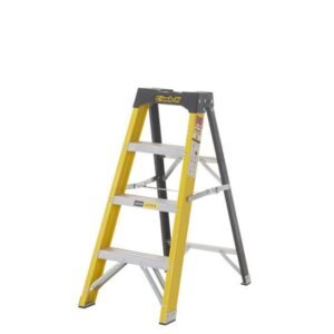 Climb-it fibreglass swingback stepladders 950