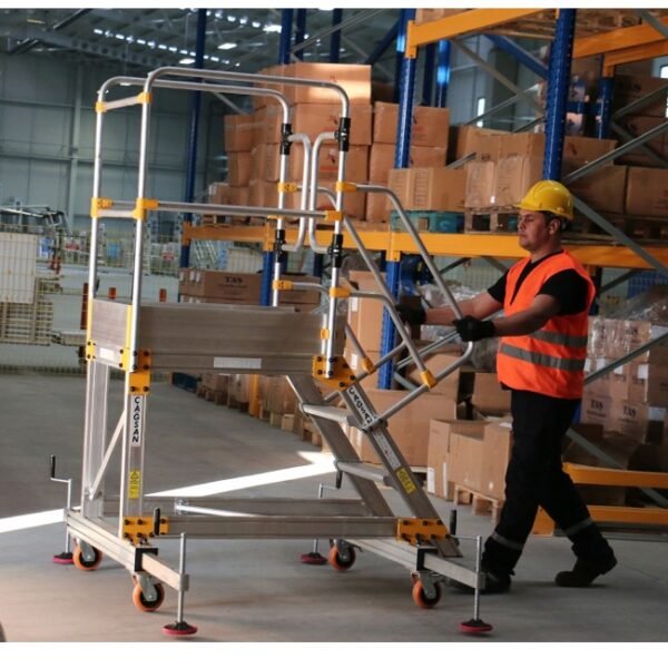 Climb-It Large Platform Steps with Adjustable Stabilisers - Image 9