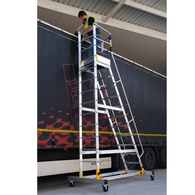 Climb-It Mobile Steps with Safety Gate - Image 9