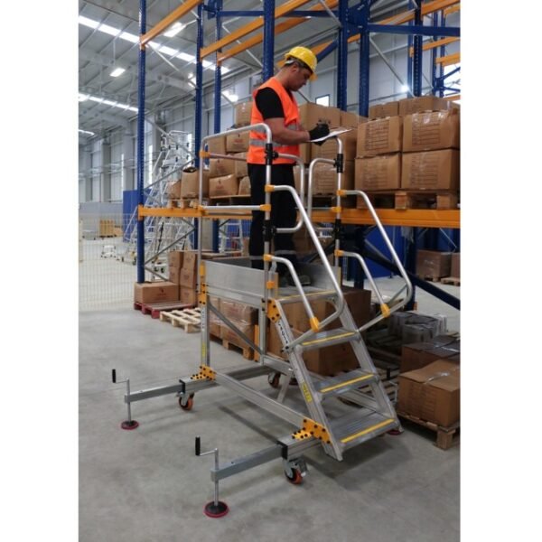 Climb-It Large Platform Steps with Adjustable Stabilisers - Image 8